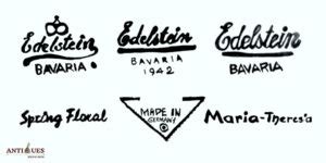 edelstein bavaria porcelain marks